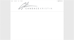 Desktop Screenshot of candacekristin.com